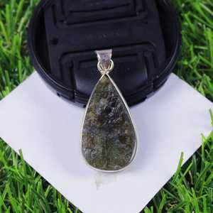 ทำด้วยมือ Boho หนามเตยหลายชิ้นสร้อยคอเสน่ห์ตามธรรมชาติที่น่าตื่นตาตื่นใจชุบเงินสเตอร์ลิงส่วนใหญ่ทำจากทองเหลืองที่ไม่ซ้ำกัน - Product Image 2