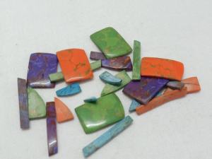 Cabochons de pierres précieuses assorties coupées sur mesure pour travaux d'incrustation, adaptés aux créateurs de bijoux et aux artisans de bijoux - Product Image 3