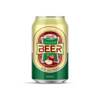 Boissons gazeuses au gingembre en canettes d'aluminium jaunes 330 ml, emballage en boîte, certifié ISO, échantillon gratuit disponible