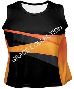 Custom <b>Design</b> Quick Dry Sublimated Sports Singlet - Product Image 2
