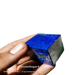 Pierre naturelle de guérison Lapis Lazuli Cube Produit de gros en pierre naturelle de qualité supérieure pour la guérison reiki et - Product Image 1