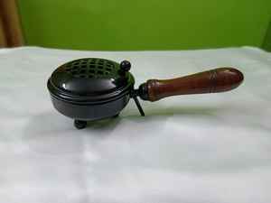 BRASS ANTIQUE <b>INCENSE</b> BURNER WITH UNIQUE DESIGNED <b>CHURCH</b> SUPPLIES - Product Image 6