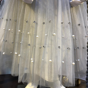 Vestido de invierno de lujo de doble koti con falda de red para fiesta, nueva calidad de exportación, disponible en 5 colores diferentes - Product Image 5