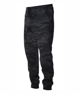 Jogger de camuflaje transpirable de secado rápido unisex con parte inferior acanalada logotipo personalizado ropa deportiva de baloncesto de talla grande-venta al por mayor - Product Image 1