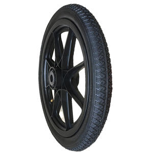 Roue de chariot de vélo de montagne de 16 pouces, roue à pneu pneumatique - Product Image 2