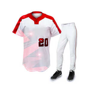 Uniforme de béisbol de sublimación transpirable, ropa deportiva de béisbol y Softball personalizada, diseño novedoso - Product Image 4