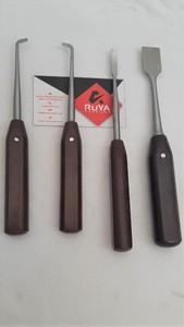 Manija de fibra para elevador, conjunto de 2 piezas de mango de fibra, izquierda y derecha, de acero inoxidable, de 2 formas, modelo Warwick James, CE - Product Image 6