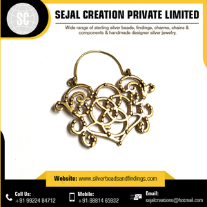 925 Sterling Silver Tribal <b>Earrings</b> Antique Popular Jewelry Findings & Components - Product Image 3