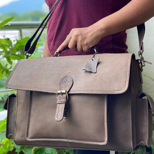 Handmade Leather Office Use Messenger <b>Bag</b> <b>Laptop</b> Leather <b>Bags</b> - Product Image 1