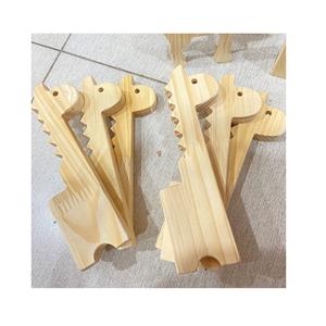 Jouets en bois écologique de 90 cm, fabrication artisanale de dinosaure, fabriqué au Vietnam - Product Image 5