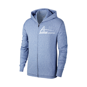 Sudadera con capucha para hombre, con cremallera de Color personalizada, venta al por mayor - Product Image 1