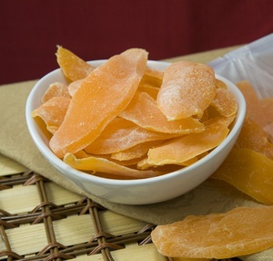 <b>Dried</b> <b>Mango</b> Slices Natural Fruit Snack Salty Taste Sliced Shape - Product Image 2