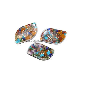 Cabujones de ojo de orgonita piedras preciosas de Chakra - Product Image 1