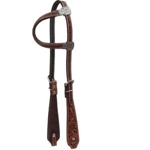 Cabeza de cuero de vaca hecho a mano, alta calidad, 100%, un solo oído, fabricante - Product Image 1