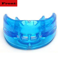 Protège-dents de boxe personnalisés avec impression de logo, produits d'entraînement professionnels, protège-dents fabriqués sur mesure
