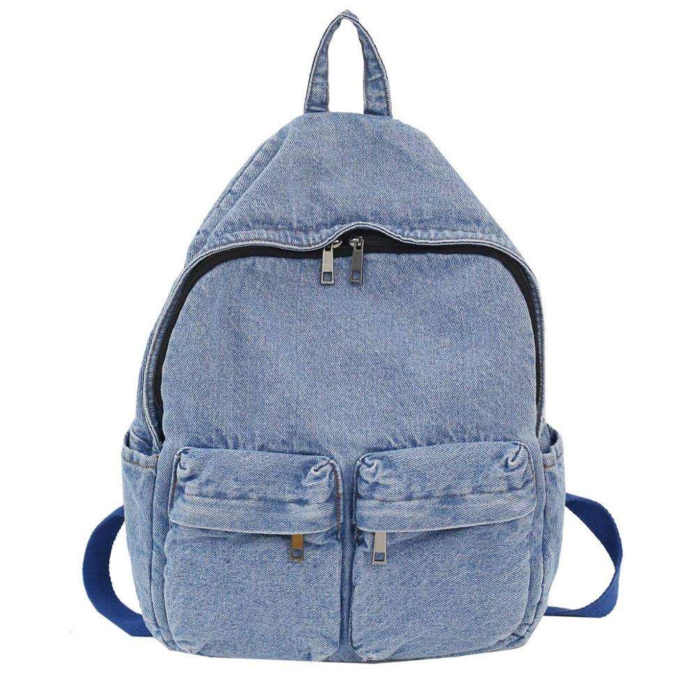 jean backpack purse