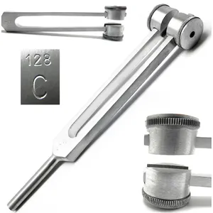 Tıbbi teşhis Tuning Forks 128C Tuning Tuner ton CE ISO onaylı ortopedik cerrahi aletler