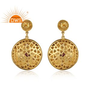 Pendiente de turmalina Rosa Natural, pendiente colgante chapado en rodio para mujer, regalo para ella, joyería de plata - Product Image 3