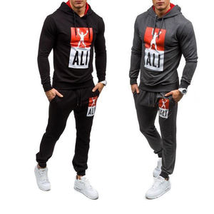 Conjunto Deportivo Personalizable Unisex de Corte Ajustado, Cortavientos, de Secado Rápido para Invierno, Transpirable, con Sudadera con Capucha y Pantalones Deportivos - Product Image 5
