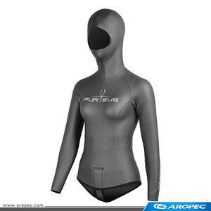 ชุดดำน้ำฟรีไดฟ์วิ่ง ชุดดำน้ำยิงปลาและดำน้ำฟรีไดฟ์วิ่งแบบสองชิ้น ออกแบบในไต้หวัน ผู้ผลิตแบบ OEM/ODM รับผลิตตามสั่ง - Product Image 3