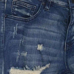 กางเกงยีนส์ผ้า2024ผู้ชายทรงตรงยาวปานกลางปรับแต่งได้เป็นมิตรกับสิ่งแวดล้อม - Product Image 6