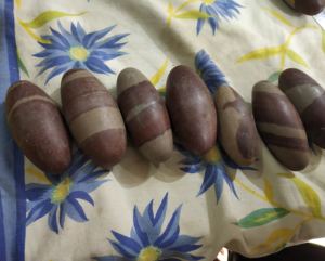 Produit de fabrication indienne Narmadeswar Shivling pour le but de Puja Narmada Lingham pour la pierre de cristal - Product Image 2