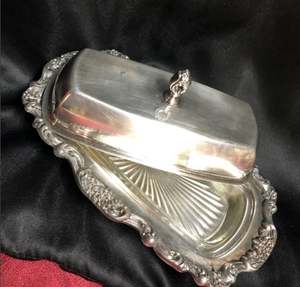 Plato de mantequilla de acero inoxidable de la mejor calidad para el hogar y la cocina Vajilla Plato de mantequilla de metal de la India - Product Image 5