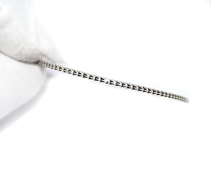 Pulseras de plata de ley 925 con diseño oxidado, joyería para venta al por mayor - Product Image 3