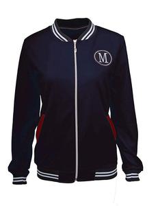 <b>Men's</b> Plus Size Spring Breathable <b>Long</b> Sleeve Bomber <b>Jacket</b> with Standing Collar and Zipper in Pakistan - Product Image 6