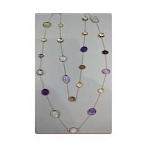Collar de Plata de Ley 925 para Mujer, para Compromiso, Boda, Fiesta o Aniversario, a Precio de Mayoreo - Product Image 1
