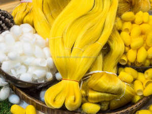 Capullo de gusano de seda Natural, Fibra de seda, capullo de seda de morera de Vietnam, (-+ 84777699587) - Product Image 6