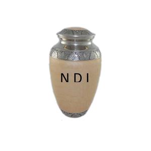 Urnas de cremación de latón macizo, suministros funerarios de tamaño estándar, cenizas para adultos, urnas de cremación conmemorativas, estilo moderno, cenizas para adultos - Product Image 1