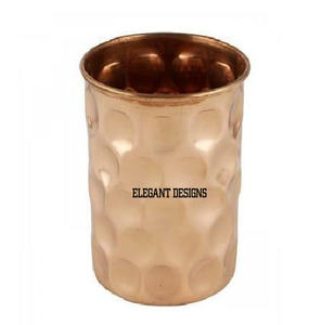 Prix de gros Verre en cuivre rustique fabriqué à la main Verre en cuivre de taille moyenne directement de l'usine Verre en cuivre très vendu - Product Image 2