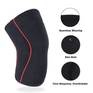 Offre Spéciale 5mm 7mm néoprène genouillère orthèse Fitness Compression Sport genouillère néoprène genouillère manches Powerlifting Protection - Product Image 5