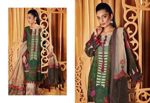 Robe haute en viscose pour femmes tenues d'hiver longues élégantes saree pakistanais Kameez soie coton fantaisie Kurti robe adultes filles - Product Image 3