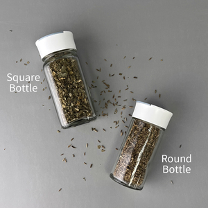 [Holar] ขวดเครื่องเทศแก้วหนาพร้อมฝาพลิกด้านบนสำหรับเทและเขย่า - Product Image 4