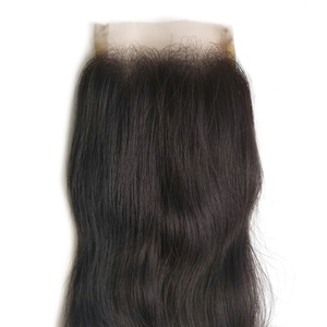 Directement de l'Inde Extensions de cheveux Remy alignées sur les cuticules vierges indiennes brutes Weave Bundle Human Hair Material - Product Image 1