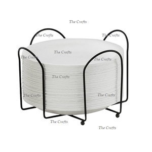 Supports à assiettes en fer en vrac, en argent, or et noir, articles de cuisine pour la maison, supports à assiettes à prix abordables - Product Image 6