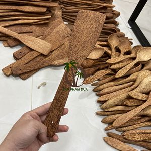 Ustensiles de cuisine en bois de noix de coco de marque COCO-ECO ustensiles de cuisine en bois de noix de coco de SAN PHAM DUA au meilleur prix du Vietnam - Product Image 6