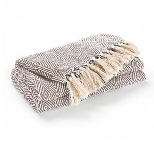 ทางเลือกที่บ้านถักผ้าห่มลายสก๊อตผ้าห่มโยนที่อบอุ่นผ้าฝ้ายอินทรีย์100% พร้อม GOTS ได้รับการรับรอง - Product Image 2