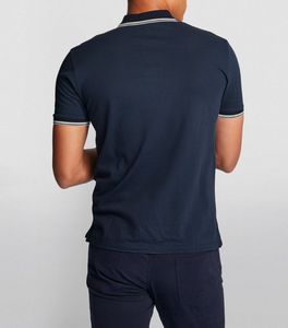 Camisetas personalizadas para hombre, polos de algodón con logotipo bordado de diseño personalizado - Product Image 4