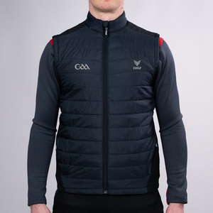 Gilet matelassé réversible imperméable et coupe-vent pour homme, idéal pour le GAA, le hurling et le sport gaélique, grande taille, décontracté, hiver, 100% personnalisable - Product Image 5