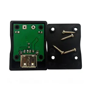 Taidacent DC DC Buck Converter Modul Step-Down Panel Tenaga Surya/Solar Panel Power Supply Tegangan Regulator 2A 6-20V untuk 5V USB Pengisian Circuit