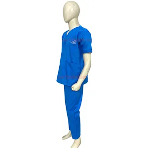 Pakistan Manufactory Scrubs Uniforms Suit Sets Shirts Wholesale Scrubs With Factory Prices Embroidery Logo's