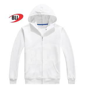 เสื้อฮู้ดมีซิปสำหรับผู้ชายเสื้อฮู้ดแขนยาวมีซิปคอตตอนผ้าฟลีซใช้เป็นประจำ - Product Image 1