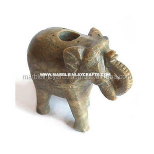 เชิงเทียนหินสบู่สวยงาม - Product Image 1