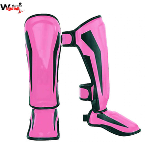Protège-cheville en cuir PU pour boxer, accessoire de haute qualité, jambières légères pour l'entraînement MMA Muay Thai - Product Image 4