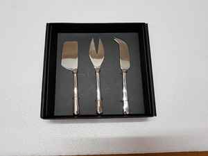 Juego de cubiertos de lujo Cuchara con cuchillo Juego de 4 cuchillos de cocina de metal de latón Juego de 4 cuchillos de metal de aluminio y acero inoxidable - Product Image 3