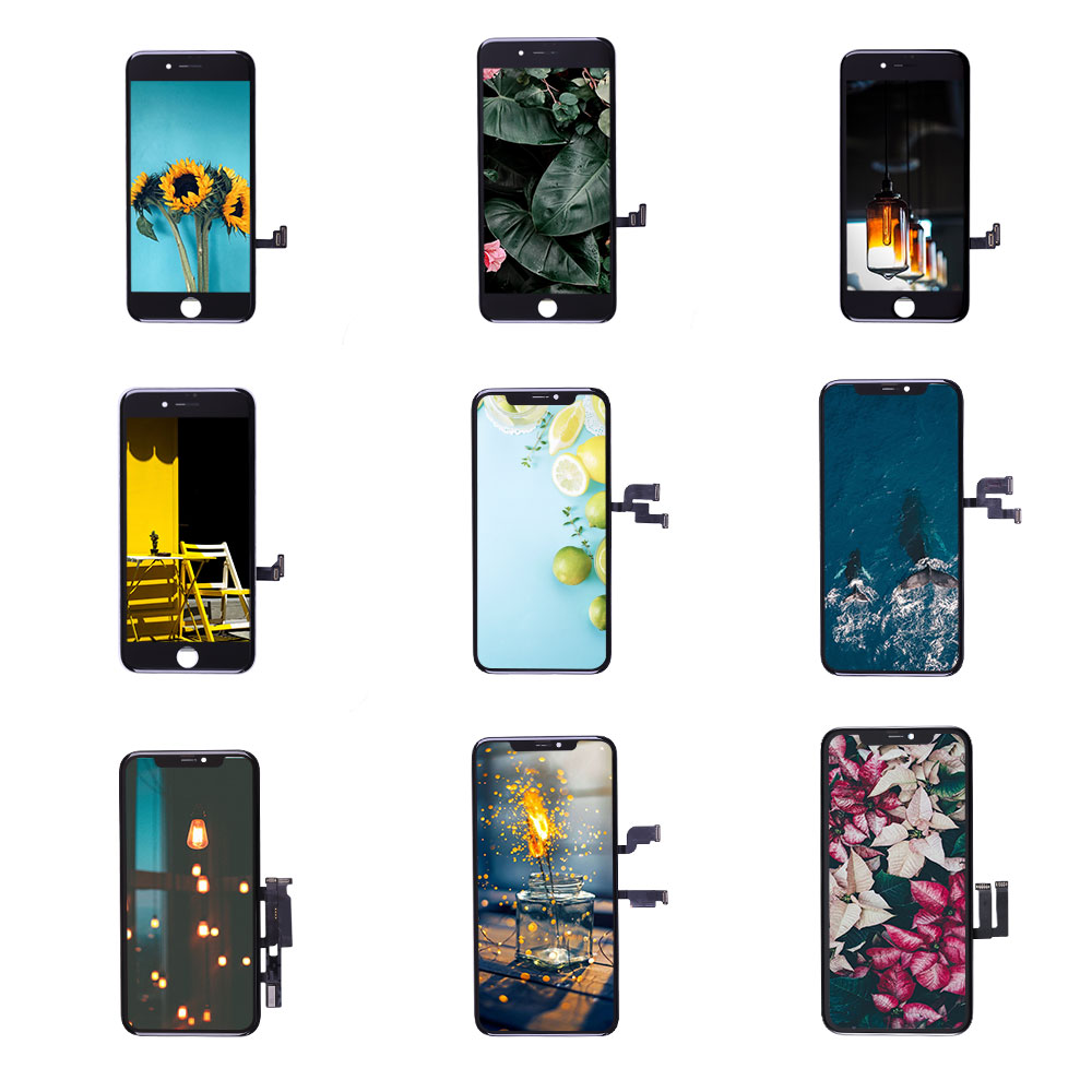 ЖК-дисплей для мобильных телефонов, экран для Iphone 6 6s plus 6plus 7 8 plus, ЖК-дисплей для ремонта мобильных телефонов iphone X XR XS Max