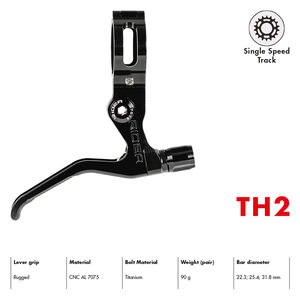 Levier de frein AL7505 en alliage CNC pour vélo, flexible, poignée robuste - Product Image 6